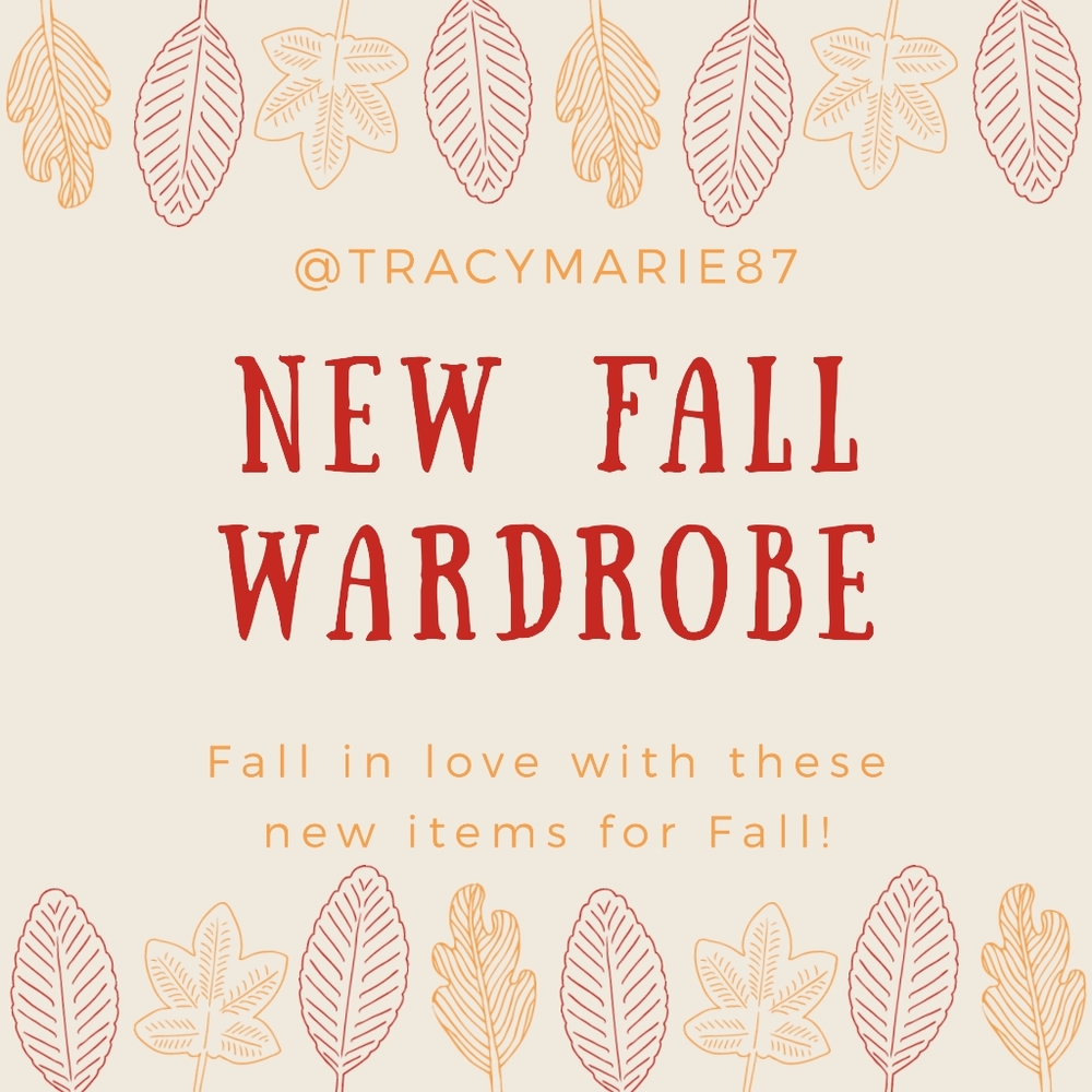 Update your Fall wardrobe!